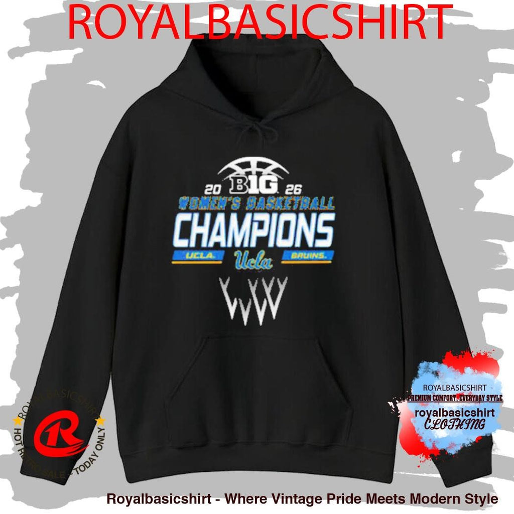 UCLA Bruins Women’s Basketball 2026 Big Ten Women’s Basketball Regular Season Champions Shirt