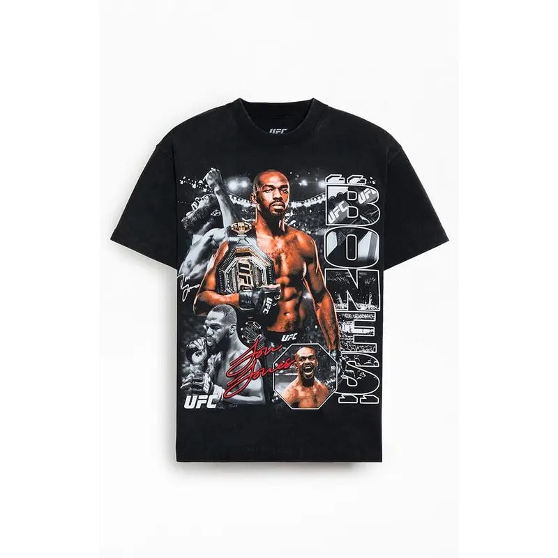 UFC Men's Jon Bones Jones T-Shirt - Multicolor Hoodie, Sweatshirt | PrintMintTees.com
