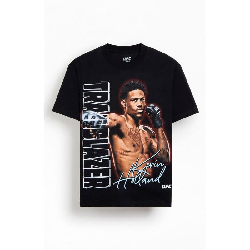 UFC Men's Kevin Holland Trailblazer Oversized T-Shirt - Multicolor Hoodie Sweatshirt | PrintMintTees.com