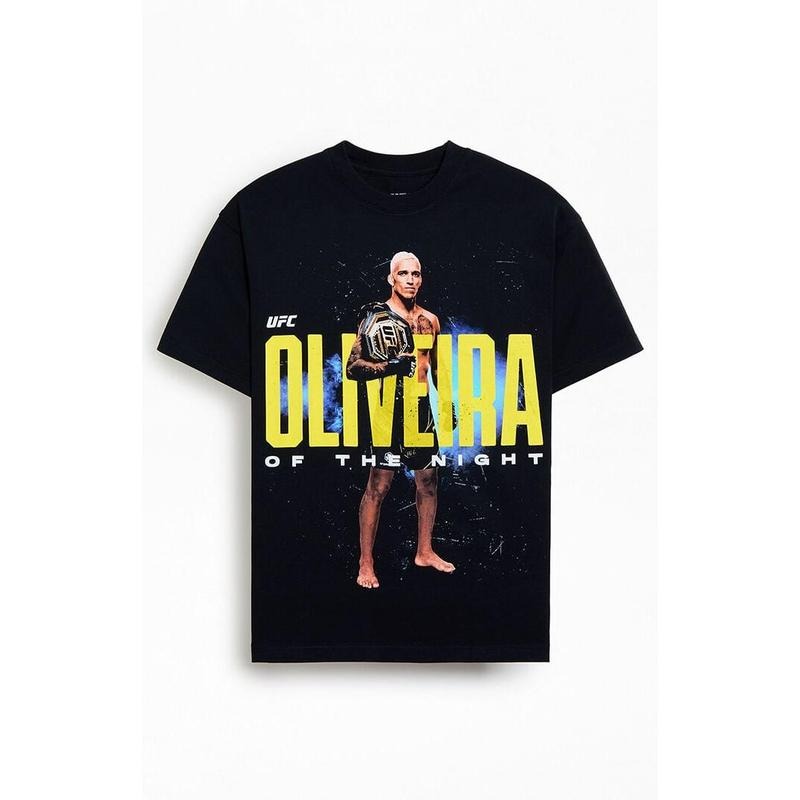 UFC Men's Oliveira Of The Night T-Shirt - Multicolor Hoodie, Sweatshirt | PrintMintTees.com