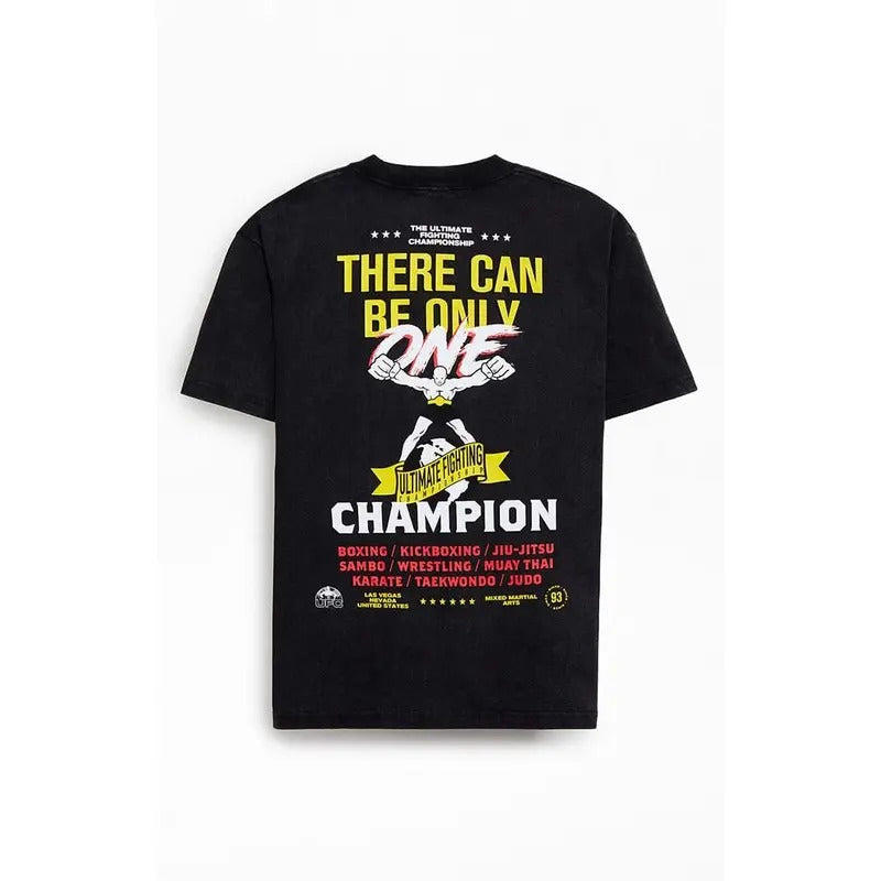 UFC Men's Only Champion Oversized T-Shirt - Multicolor Hoodie Sweatshirt | PrintMintTees.com