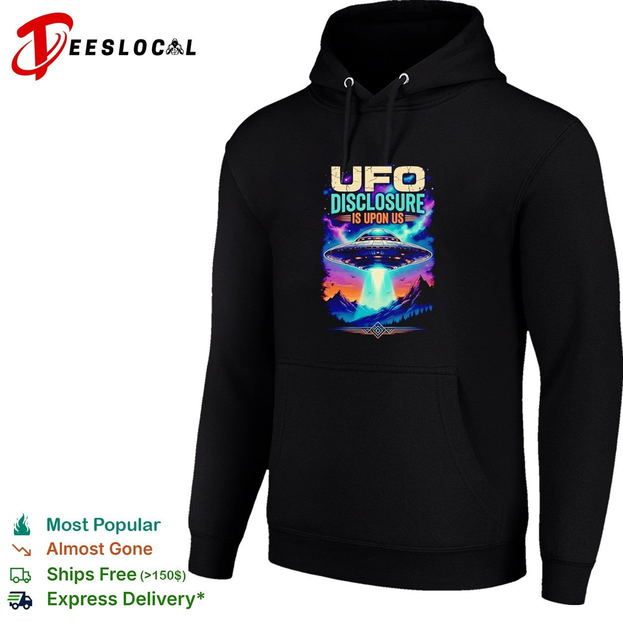 UFO Disclosure is upon us Space Extraterrestrial Flying Saucer Galaxy Alien shirt