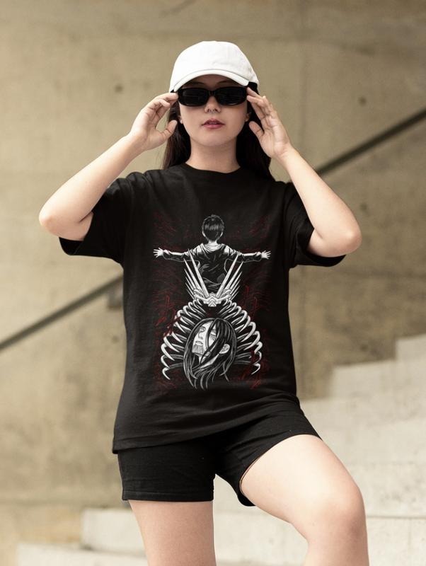 UNISEX Anime Vintage T-shirt, Anime Shirt, Anime Manga Shirt, Graphic Anime Tee,Anime Lovers T-Shirt, Japanese...