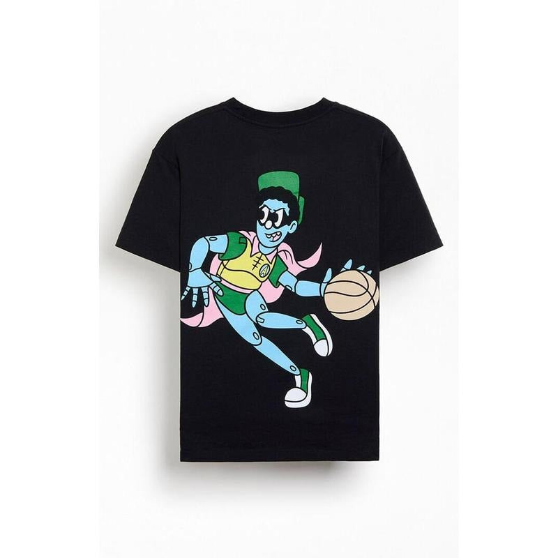 UPRISERS Men's Family Drive x Action Figure Miles T-Shirt - Multicolor Hoodie Sweatshirt | PrintMintTees.com