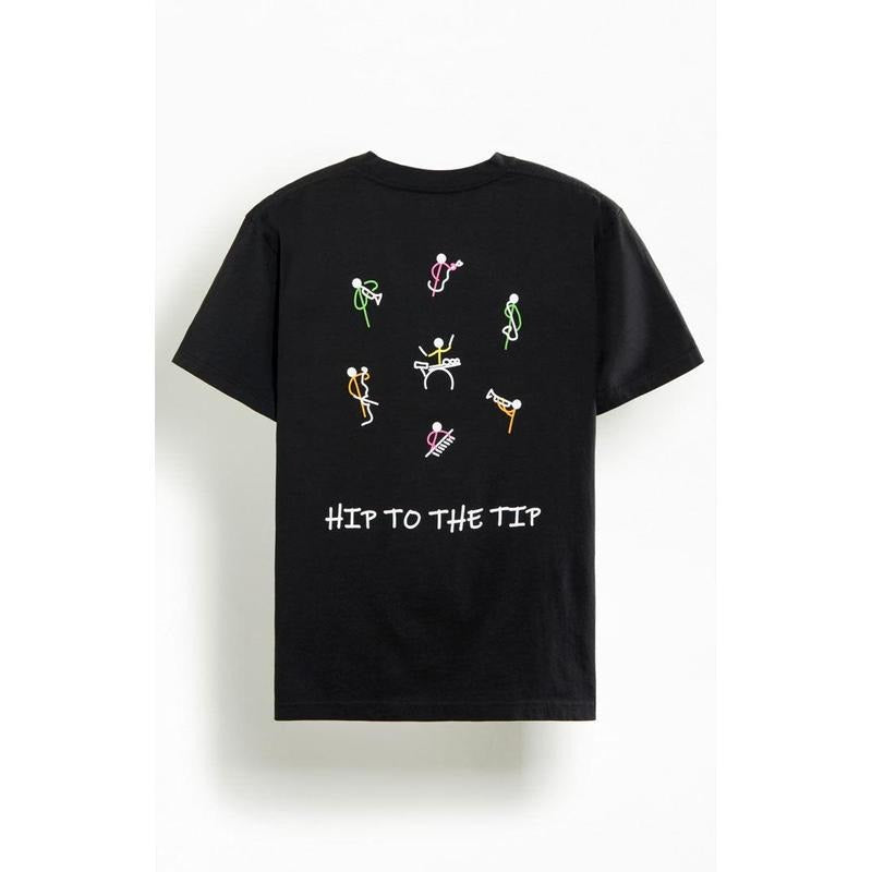 UPRISERS Men's Family Drive x Atlantic Records Hip To The Tip T-Shirt - Multicolor Hoodie Sweatshirt | PrintMintTees.com