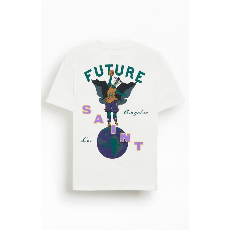 UPRISERS Men's Family Drive x Future Saint T-Shirt - Multicolor Hoodie Sweatshirt | PrintMintTees.com