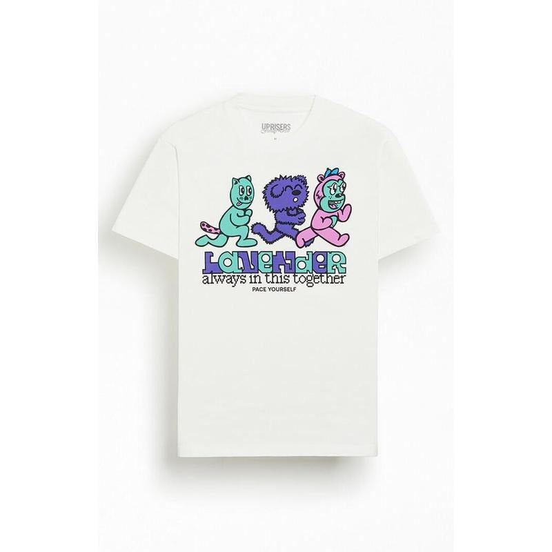 UPRISERS Family Drive X Lavender Multicolor Shirt Hoodie Sweatshirt