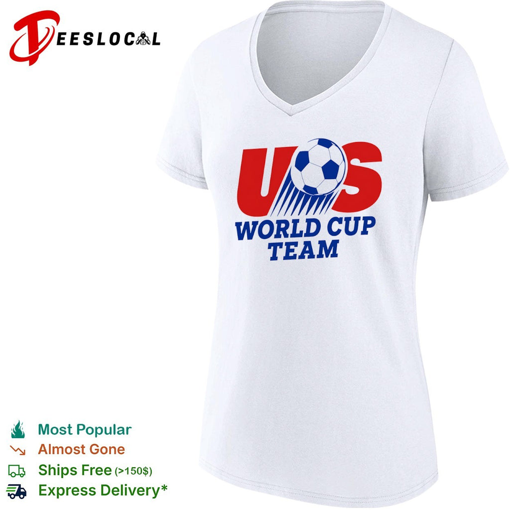 US World Cup team soccer ball shirt
