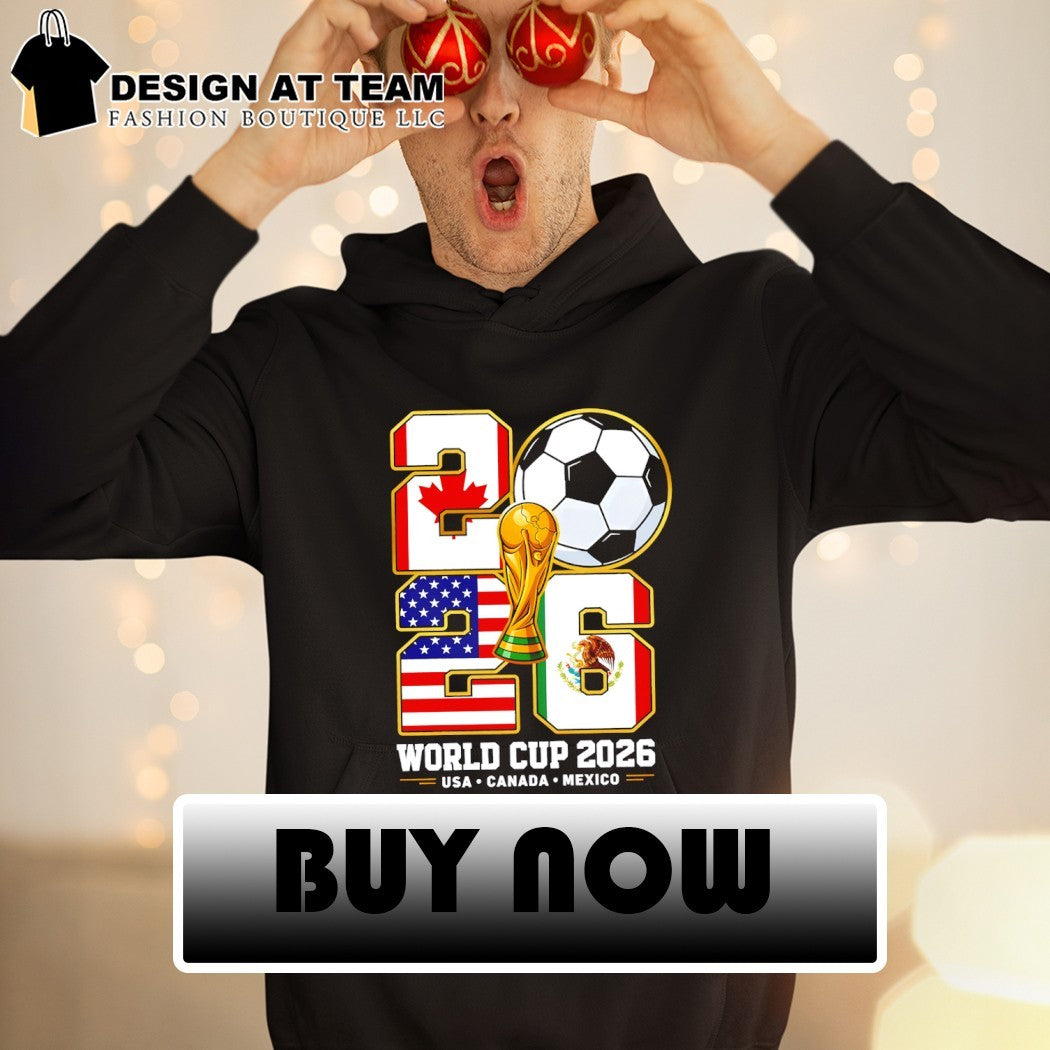 USA Canada Mexico Trophy World Cup 2026 Soccer shirt