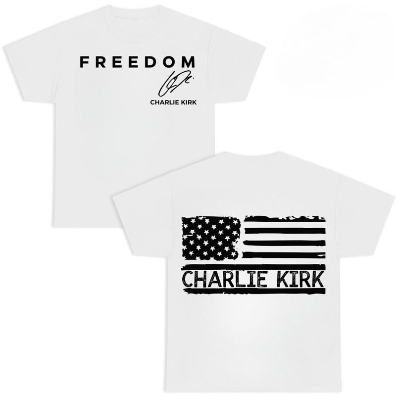 USA Freedom Shirt, American Liberty Graphic Shirt, Support Gift Unisex,  Inspirational Quote Tee, Unisex Casual Outfit,...