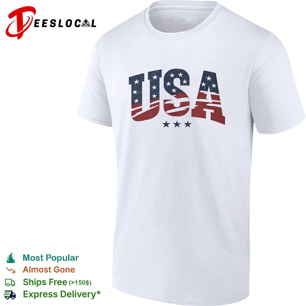 USA Patriotic Stars Shirt