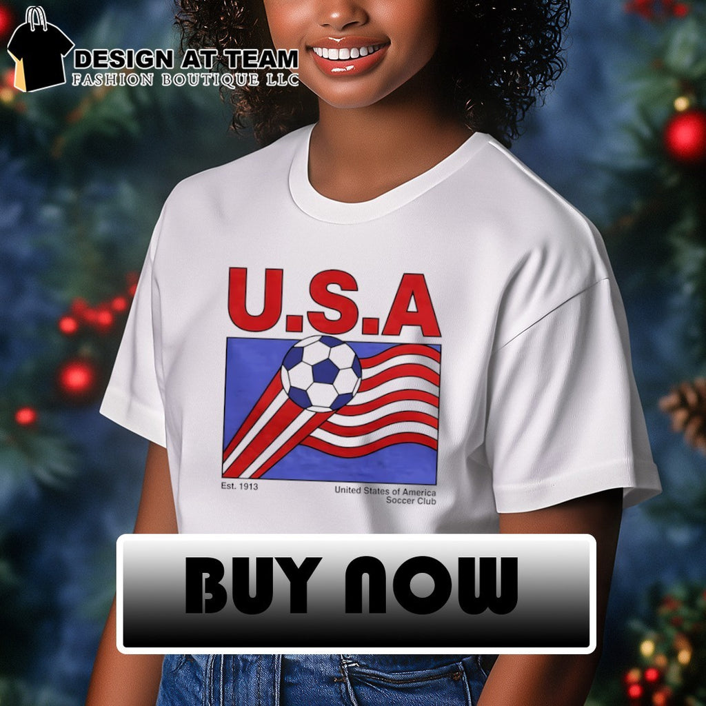 USA Soccer Est 1913 United States of America Soccer Club shirt