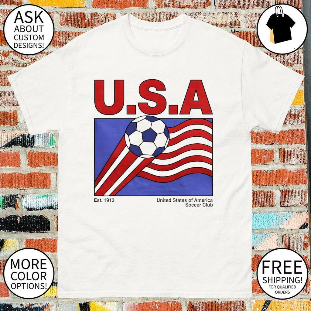 USA Soccer Est 1913 United States of America Soccer Club shirt