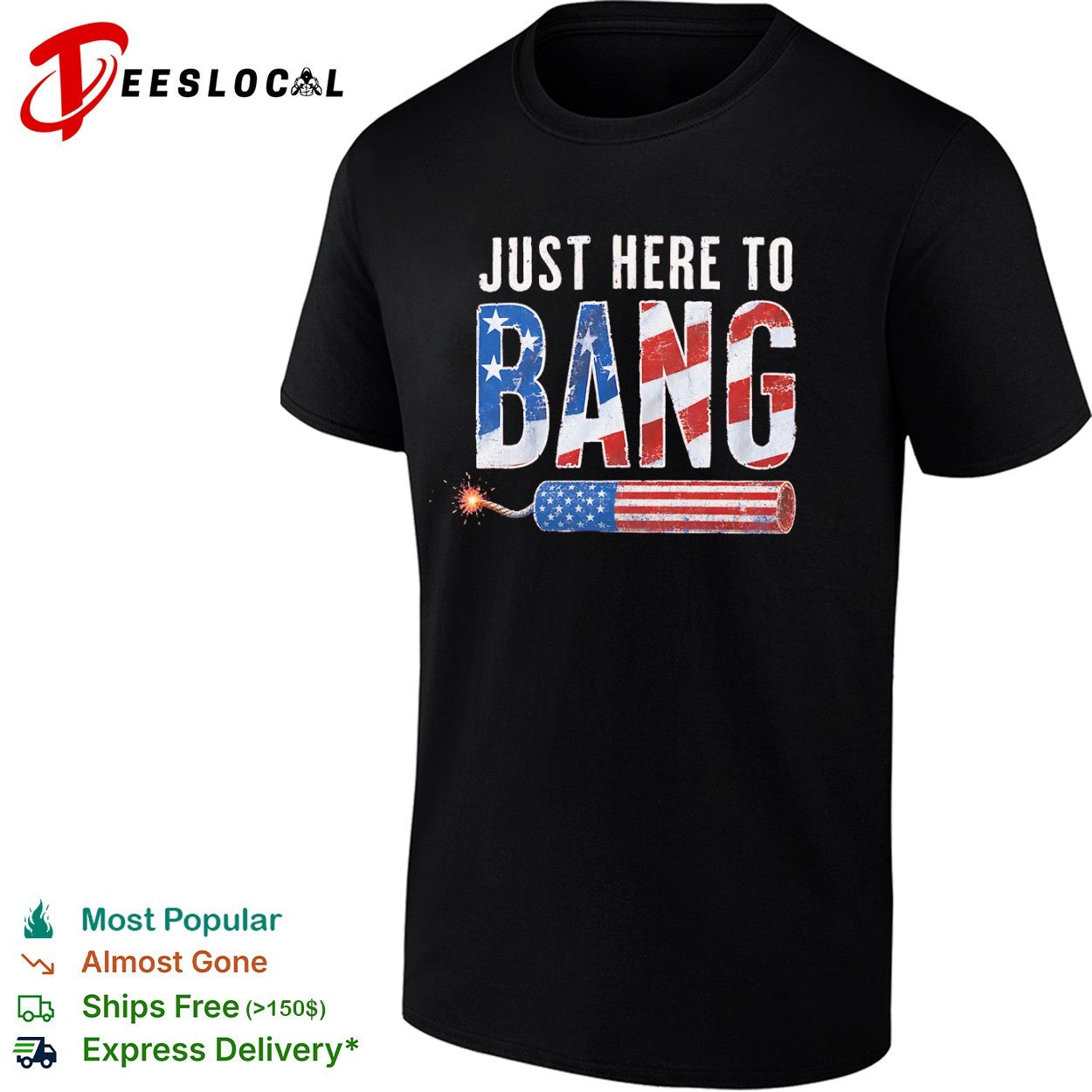 USA just here to bang dynamite shirt
