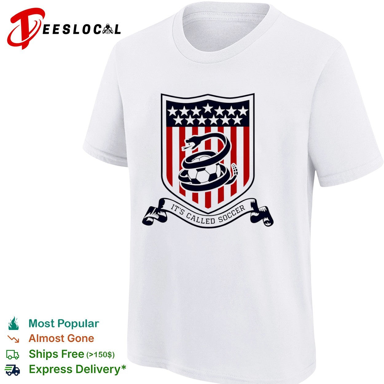 USA soccer team snake ball its called shirt