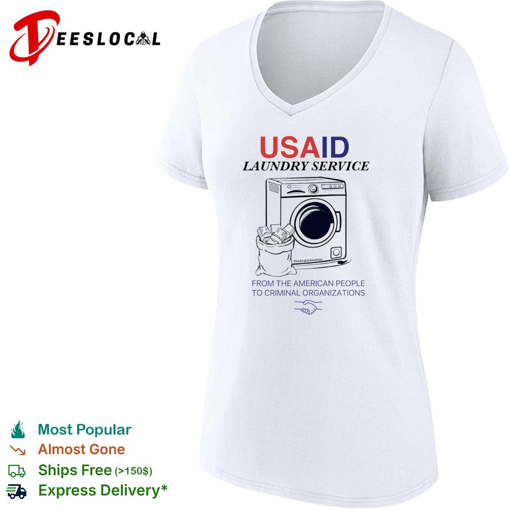 USAID laundry service from the American people to criminal shirt