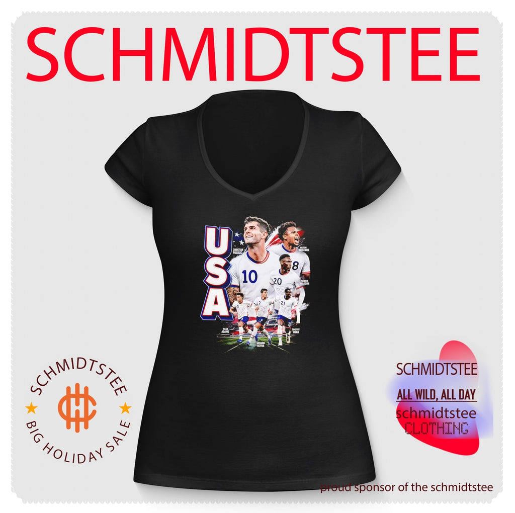 USMNT Pulisic Mckennie Balogun Adams Reyna Weah Graphic shirt