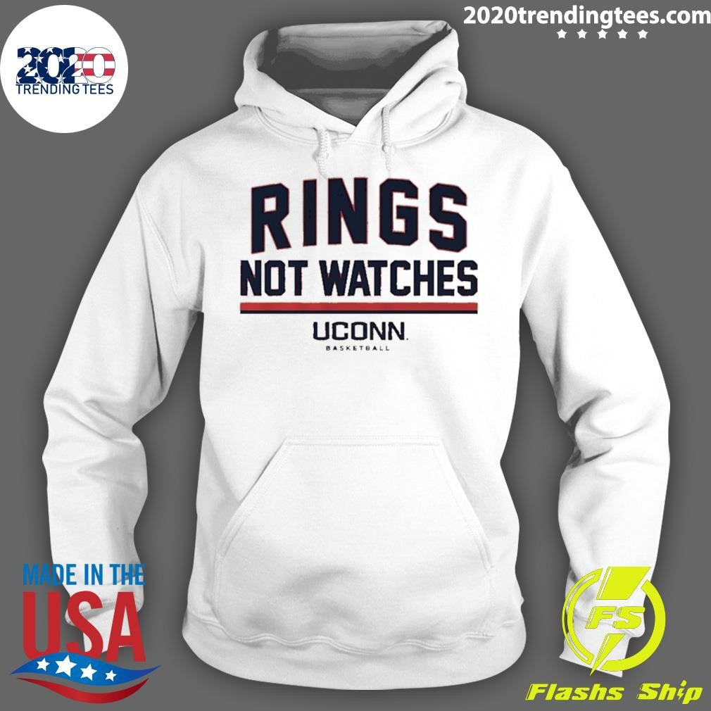 Uconn Huskies Head Coach Dan Hurley Rings Not Watches Shirt