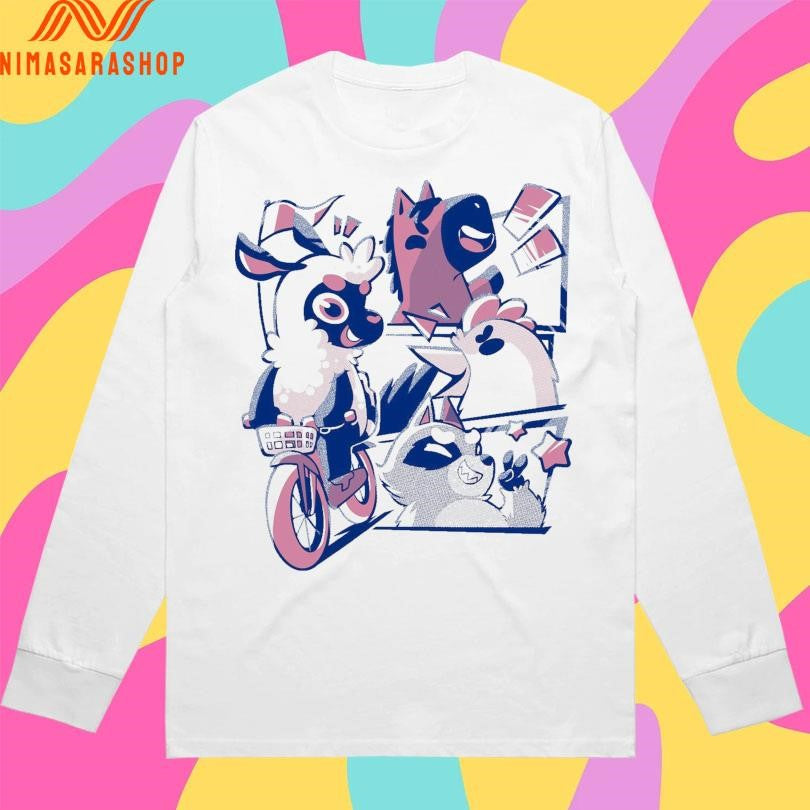 Ultimate Bike Rider Ultimate Sheep Raccoon Shirts