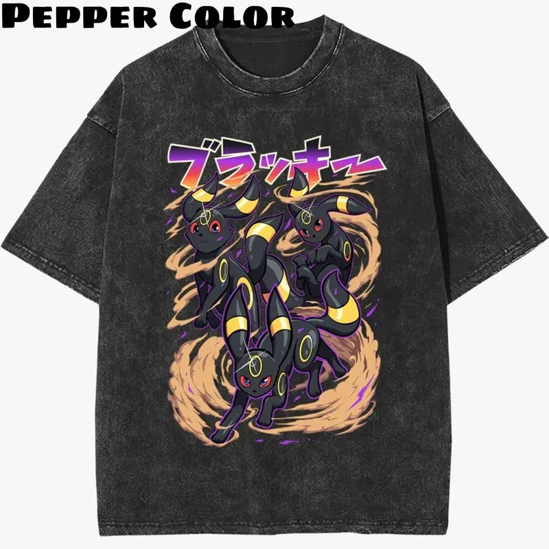 Umbreon Vintage Umbreon Shirt Pokemon Shirt Anime Shirt BoyFriends Fan Menswear Womenswear Streetwear Shirt Hoodie Sweatshirt