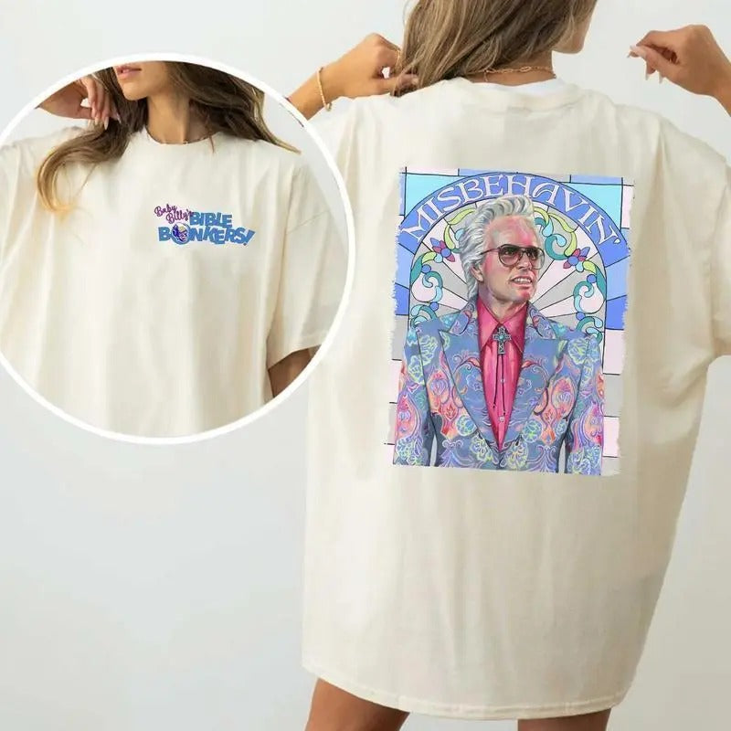 Uncle Baby Billy Misbehavin 2 Side Walton Goggins Gemstones Funny Art Print Shirt Righteous Acrylic Painting Pop Culture Art Top T-Shirts, Hoodie, Sweatshirt
