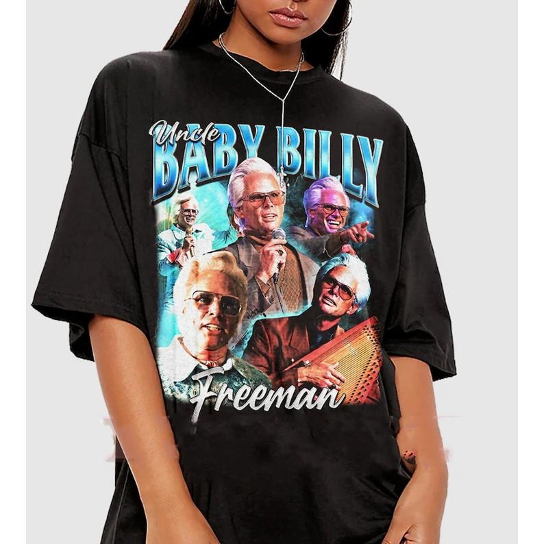 Uncle Babyy Billyy Freeman Vintage Unisex Shirt, Vintage Babyy Billyy TShirt Gift For Him and Her, 90s retro design...