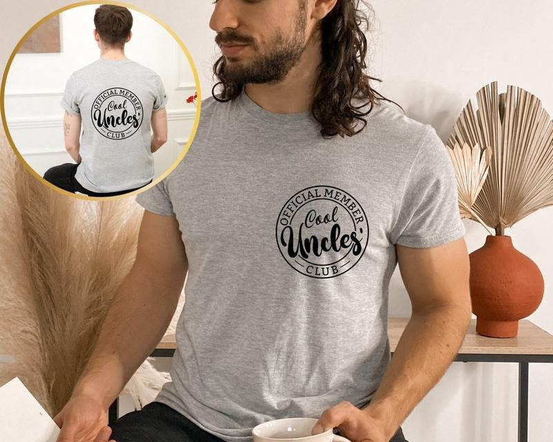 Uncle Shirt,Cool Uncle Shirt,Cool Uncle Club T-shirt,Uncle Gift Hoodie Sweatshirt | PrintMintTees.com