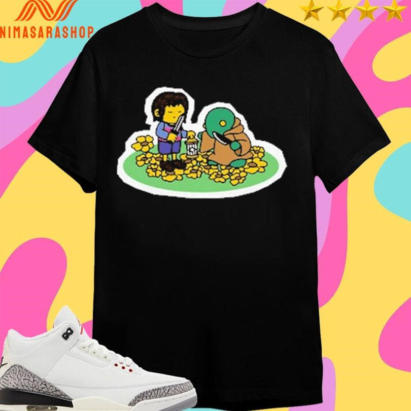 Undertale X Square Enix Human And Tonberry Shirts