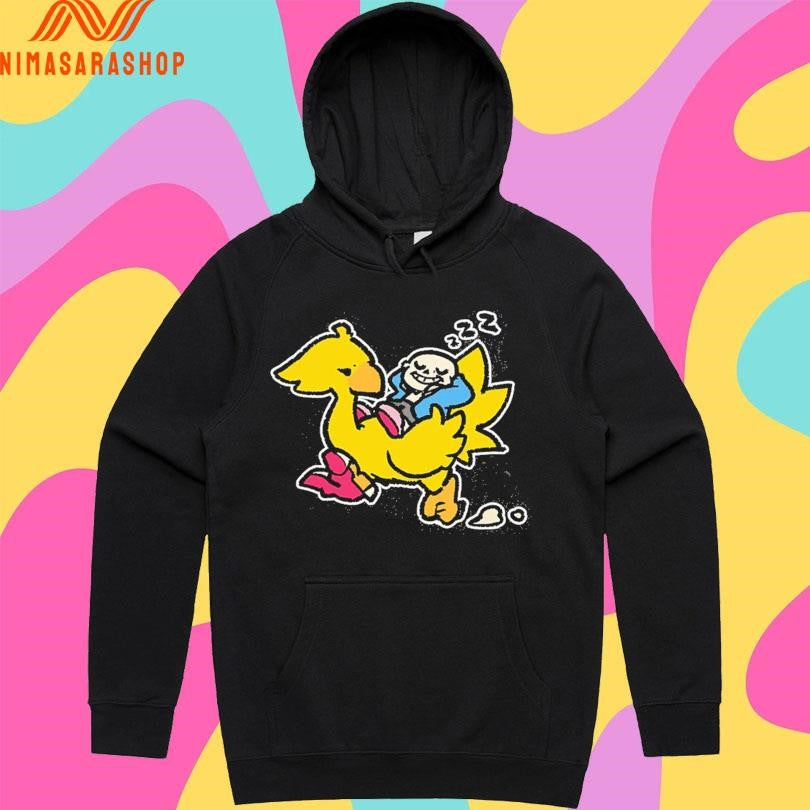 Undertale X Square Enix Sans And Chocobo Shirts