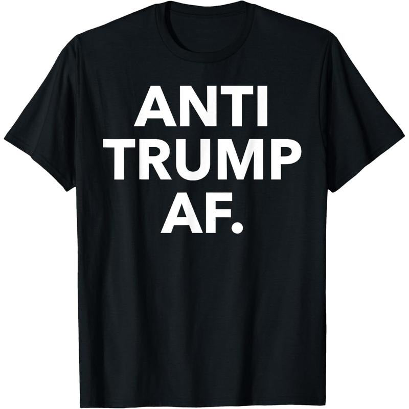 Unisex Adults Anti Trump, Feminists, Pro-Immigration - Black - Small - Short Sleeve - T-Shirt Hoodie Sweatshirt
