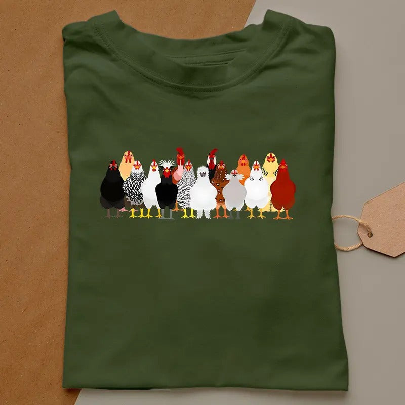 Unisex Chicken Sweatshirt, Mothers Day Chicken  T-Shirt  , Sweatshirt  and Hoodie | PrintMintTees.com