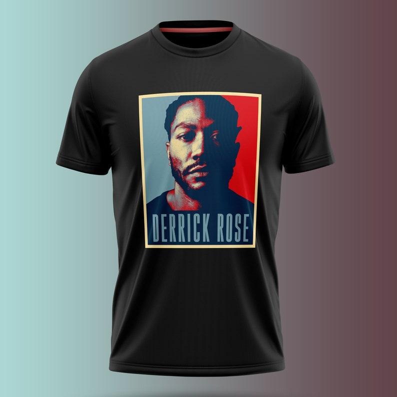 Unisex Derrick Rose graphic T-shirts Hoodie Sweatshirt | PrintMintTees.com