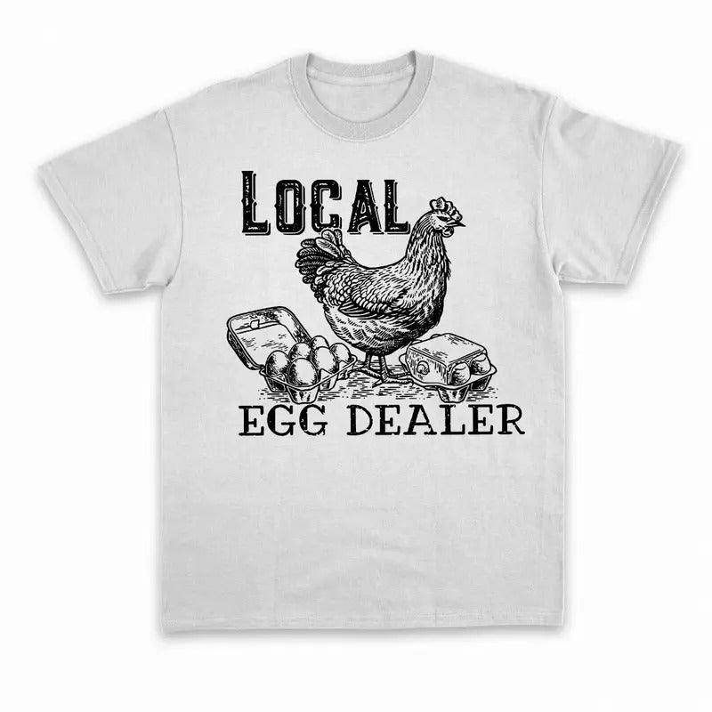 Unisex Easter Shirts Chicken shirt, Local Egg Dealer  T-Shirt  , Sweatshirt  and Hoodie | PrintMintTees.com