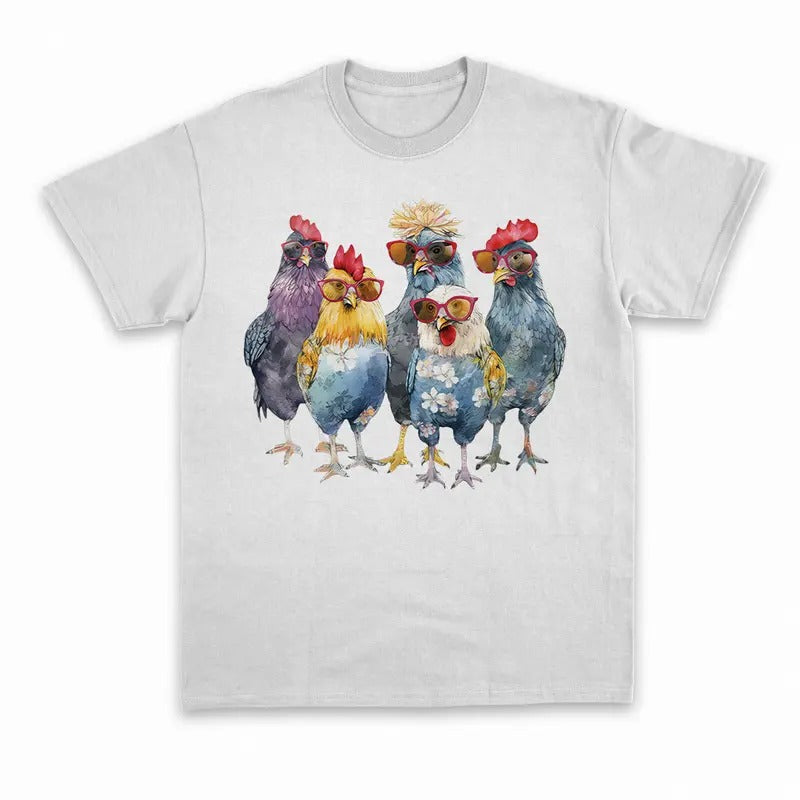 Unisex Funny Chickens   Sweatshirt, T-shirt  and Hoodie | PrintMintTees.com