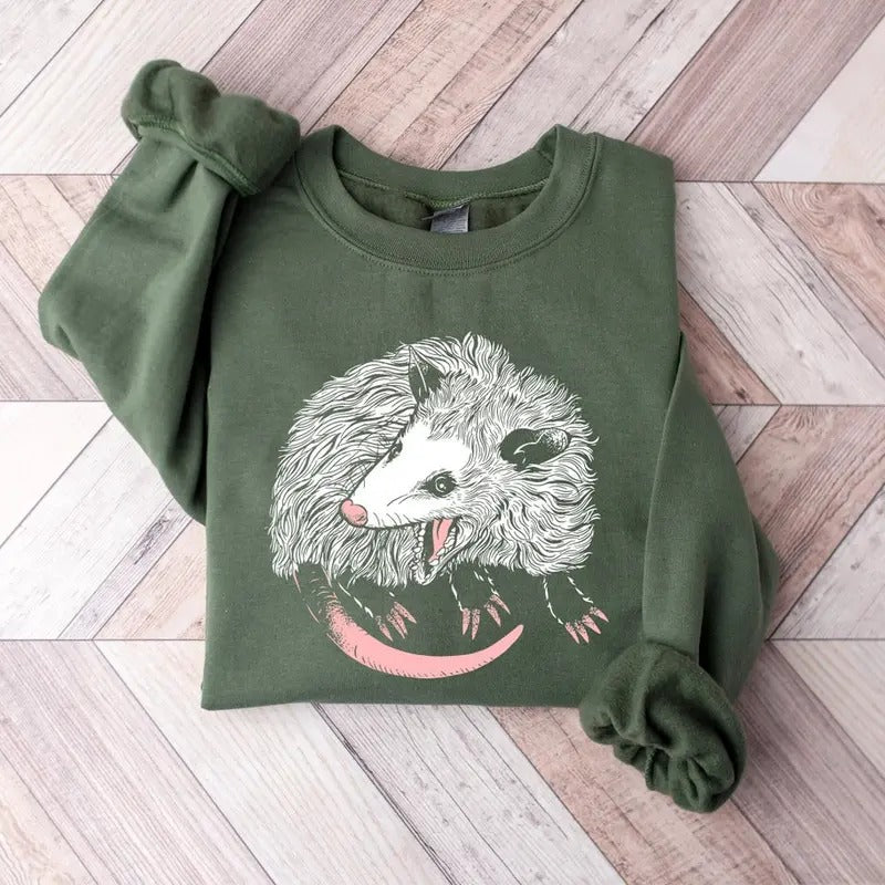 Unisex Opossum Sweatshirt, Opossum Lover Shirt Hoodie | PrintMintTees.com