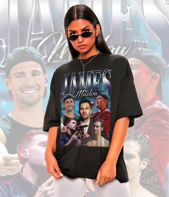 Unisex Retro James Maslow Shirt sweatshirt hoodie | PrintMintTees.com