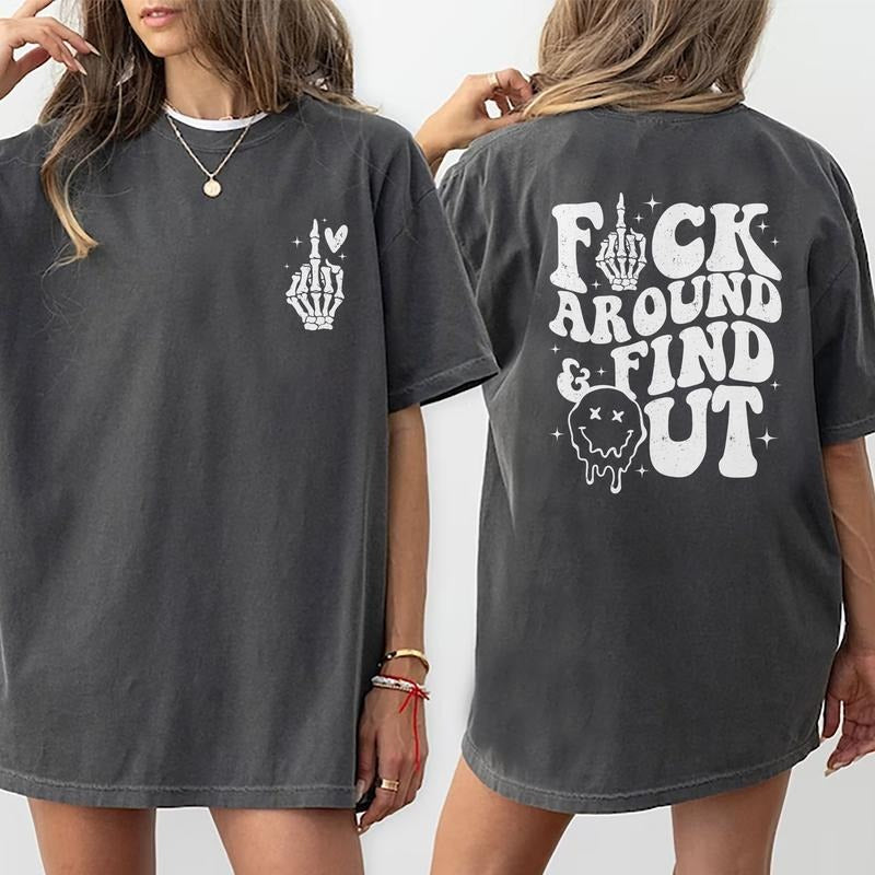 Street Top Funny Funny Saying Womenswear Cotton Fabric Casual T-Shirts, Hoodie, Sweatshirt