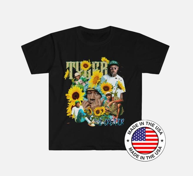 Unisex Tyler Shirt, the Creator Softstyle T-Shirt, Tyler 2024 Outfits, Graphic T-Shirt, Gift for Fan, Gift for Her, Gift...