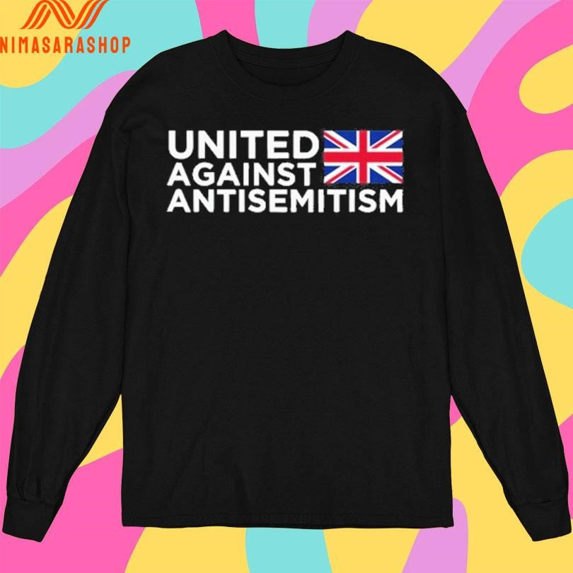 United Against Antisemitism Flag Shirts