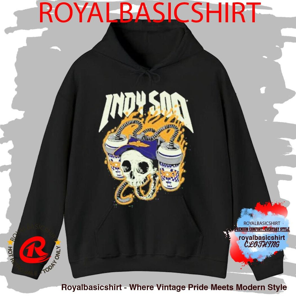 Unitedstateofindiana Indy 500 Skull Shirt