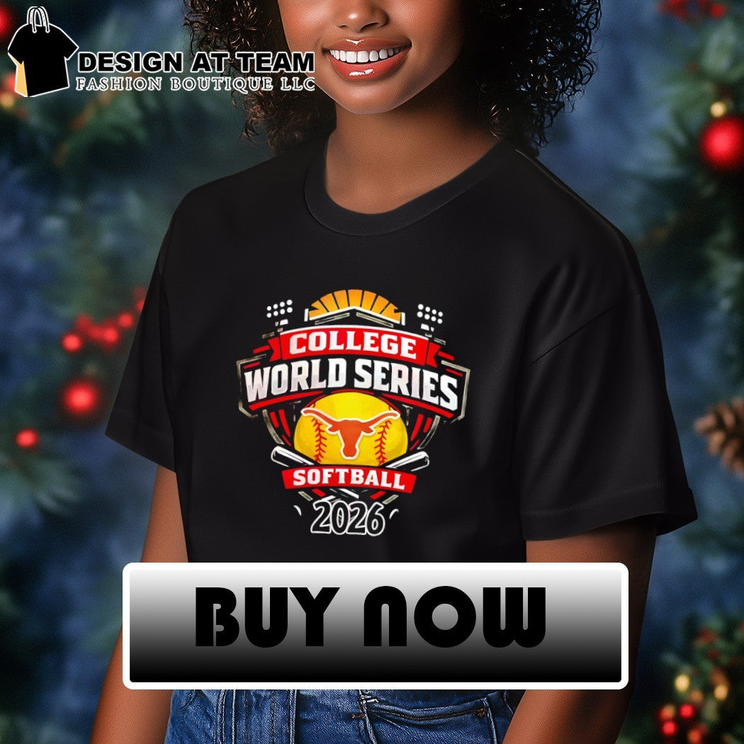 University of Texas Longhorns 2026 Women’s College World Series shirt
