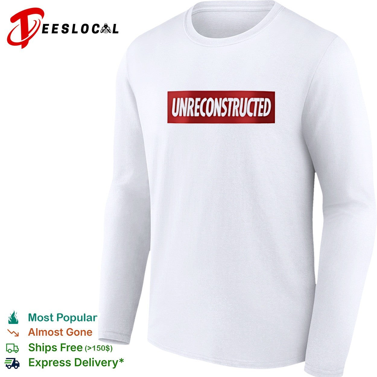 Unreconstructed logo shirt