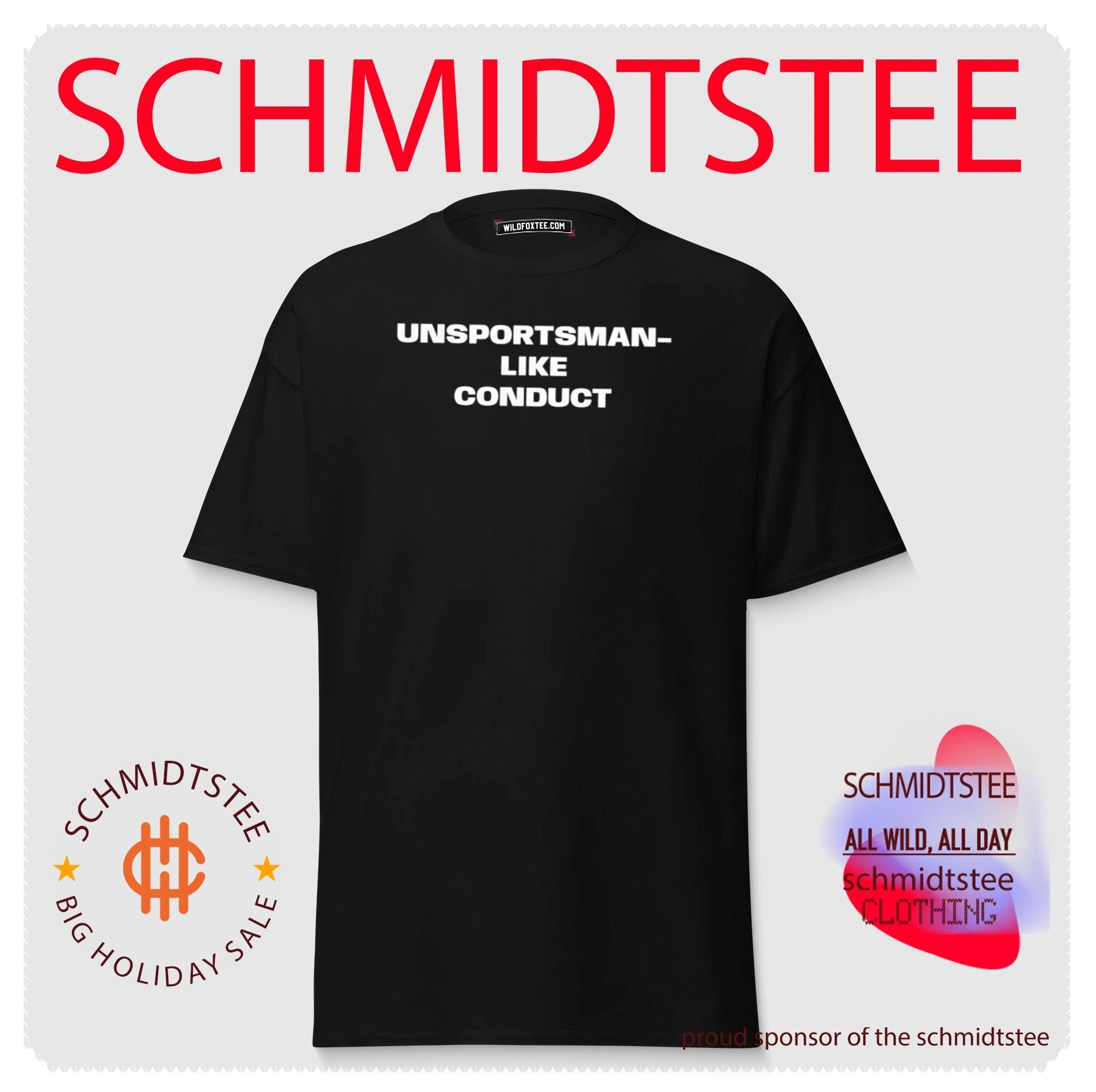 Unsportsmanlike conduct hockey shirt
