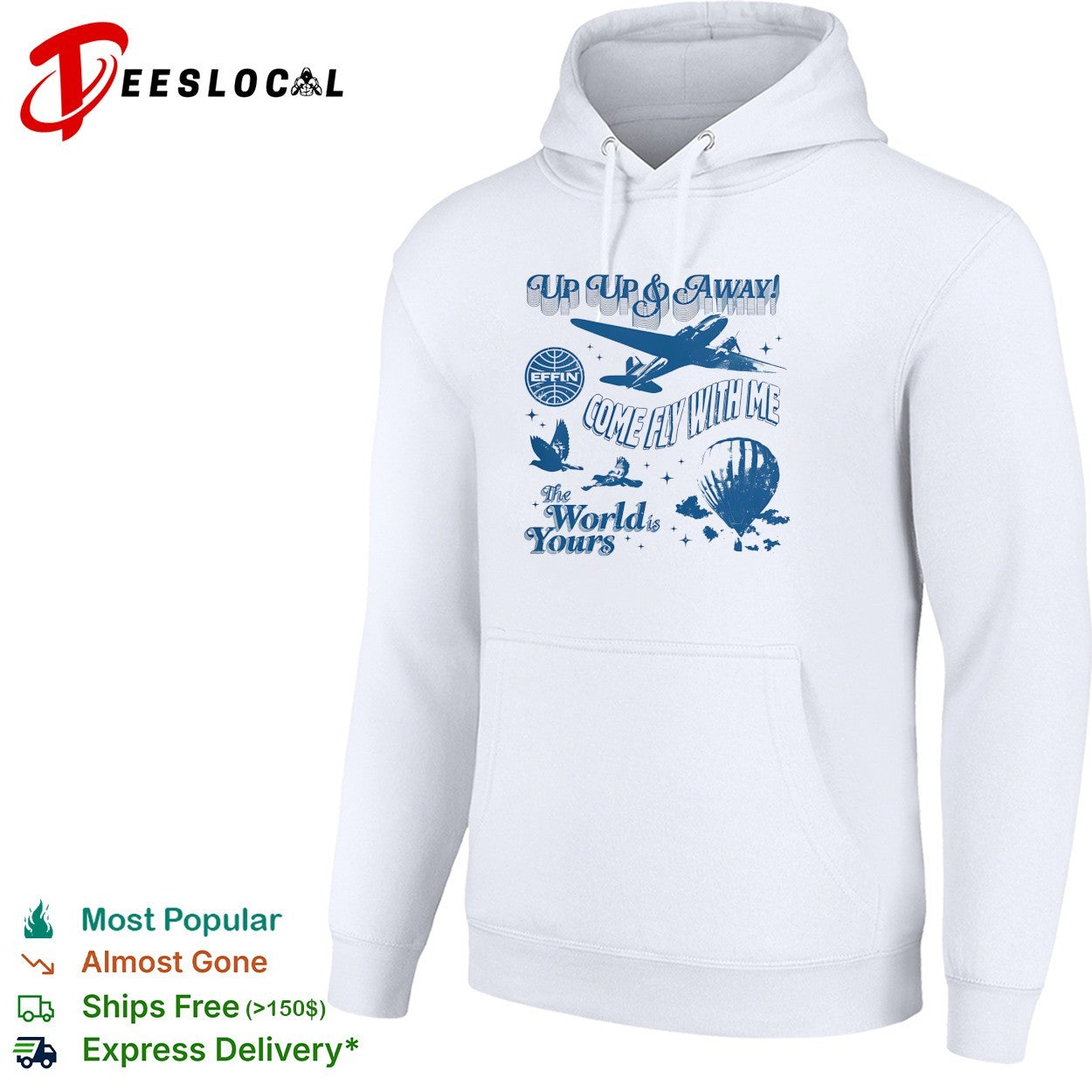 Up up and away vintage airplane travel shirt
