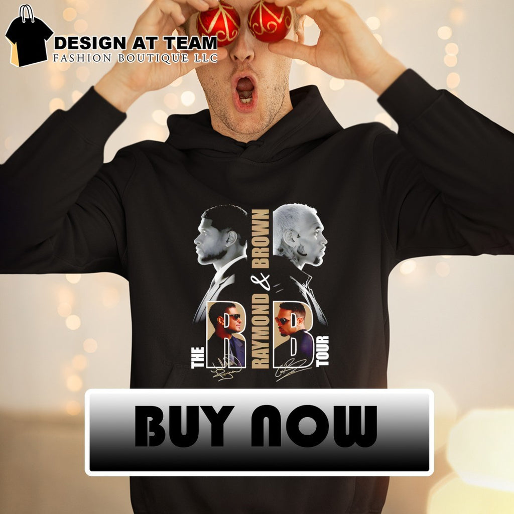Usher and Chris Brown The Raymond and Brown Tour collectible concert music shirt