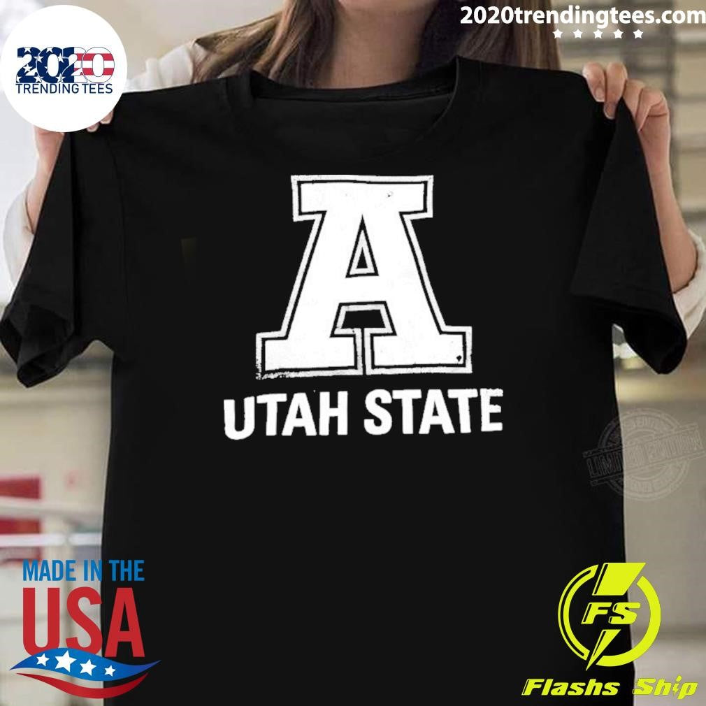 Utah State Aggies Athletic Logo Shirt