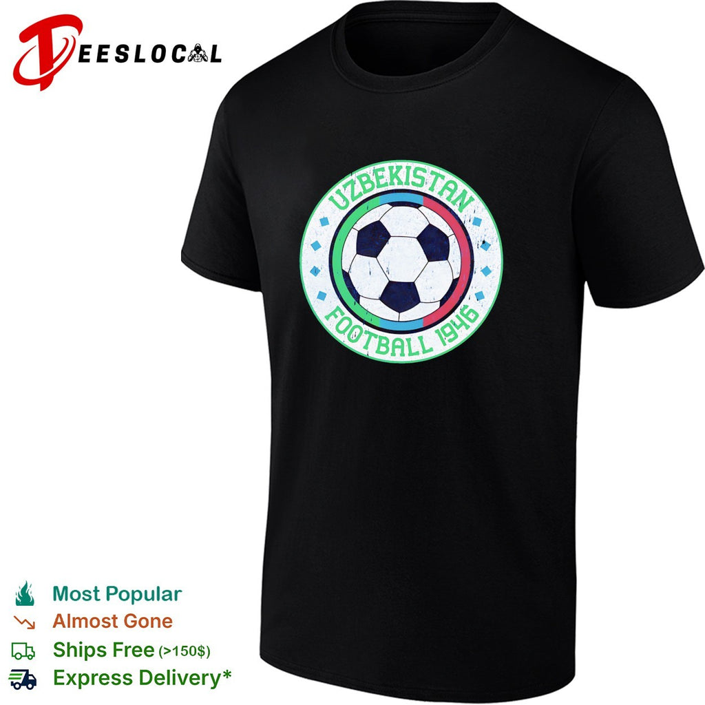 Uzbekistan football 1946 vintage soccer shirt