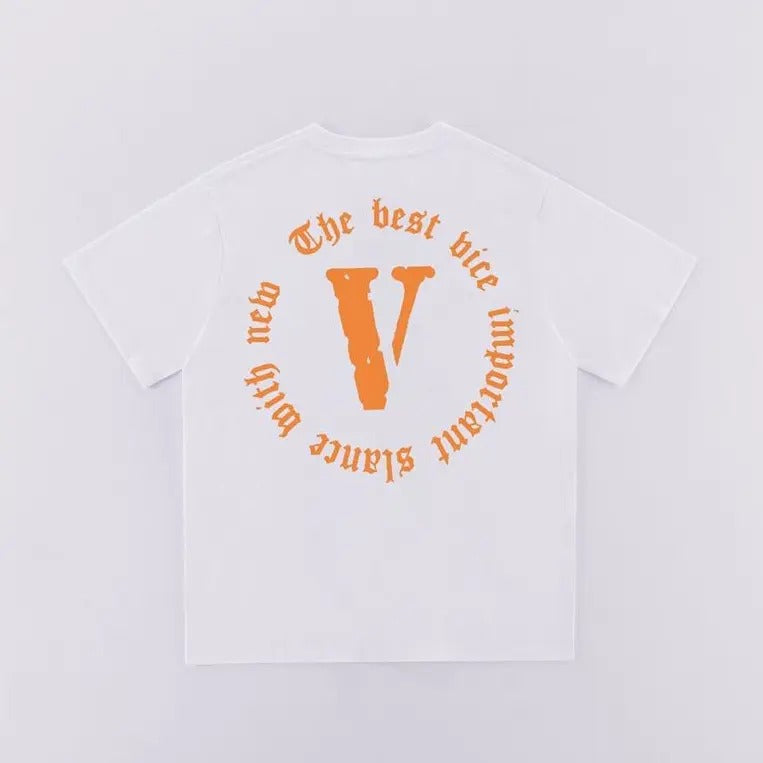 V-lone Palm Angel White T-shirt Hoodie Sweatshirt | PrintMintTees.com