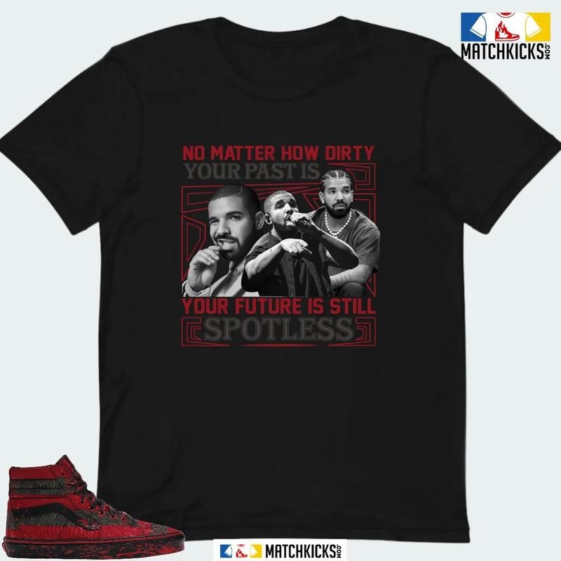 VANS SK8-HI HORROR PACK NIGHTMARE ON ELM STREET FREDDY KRUEGER SNEAKER MATCHING T-SHIRT (NO MATTER HOW DIRTY) Hoodie...