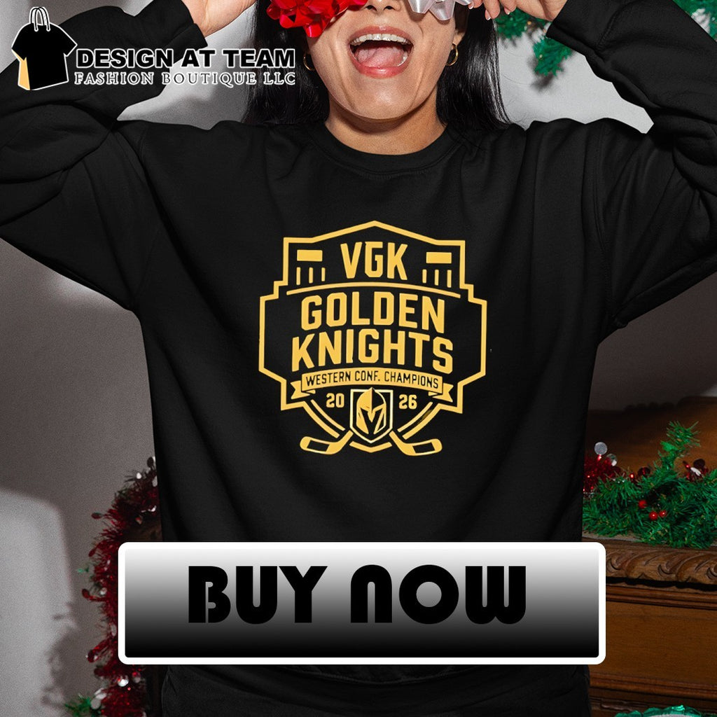 VGK Vegas Golden Knights vs Western Conference Champions 2026 shirt
